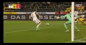 Thomas Müller anotó el 2-0 del Bayern Munich vs. Borussia Dortmund por al Supercopa de la Alemania. (Video: ESPN)