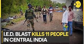 MAOIST ATTACK attack rocks Chhattisgarh : 10 security personnel, driver killed | English News | WION