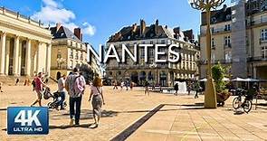 [4K]🌤️Unveiling The Beauty of Nantes in Mesmerizing 4K | HDR 60fps
