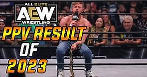 AEW PPV Results Of 2023