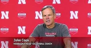Nebraska coach John Cook full news conference, 11.14
