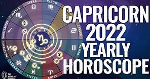 Capricorn 2022 Yearly Horoscope
