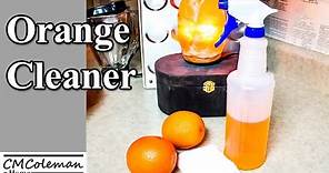 How To Make Easy DIY Homemade Orange Cleaner