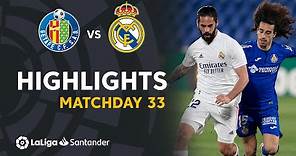 Highlights Getafe CF vs Real Madrid (0-0)