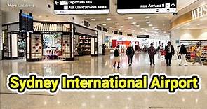 Sydney International Airport : Departures, Arrivals & Airport Train Station - Australia