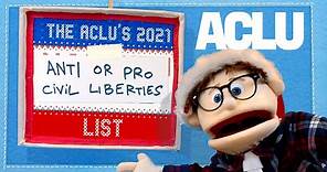 The ACLU's 2021 Anti-or-Pro Civil Liberties List