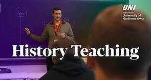 Discover History Teaching at the University of Northern Iowa