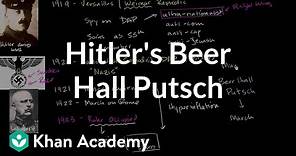 Hitler's Beer Hall Putsch | The 20th century | World history | Khan Academy