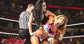 Natalya vs. Paige: Raw, Aug. 25, 2014