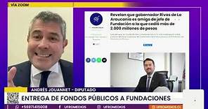 Diputado Andrés Jouannet se refiere a entrega de fondos públicos a fundaciones | ARAUCANÍA 360°
