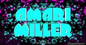 Amari Miller | Entrance Video 2024 "All My Ladies"