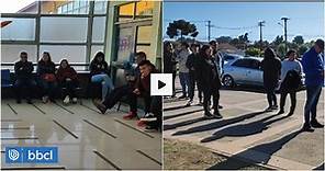 "Esto es humillante": largas filas de apoderados para obtener matrículas en colegios de Concepción