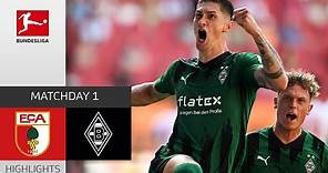 Incredible 8-GOALS Drama! Augsburg - Gladbach 4-4 | Highlights | Matchday 1 – Bundesliga 2023/24