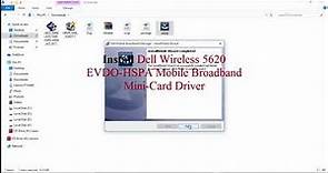 How to install Sim card drivers in Dell Laptop