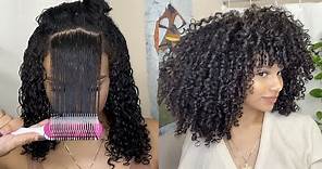 How To: Denman Wash n Go Routine for Defined Curls