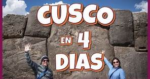 TOUR CUSCO INOLVIDABLE✨ 4 DÍAS - Itinerario ✅ + qué incluye?