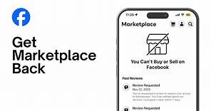 How to Get Facebook Marketplace Back on iPhone/Android (WORKING)