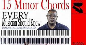 15 Minor Chords Every Musician Should Know