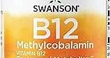Swanson Vitamin B-12 Methylcobalamin High Absorption 5000 mcg 60 Tabs