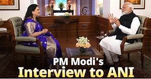 LIVE | PM Narendra Modi's Interview to ANI