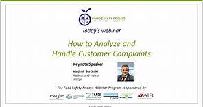 How to Analyze and Handle Customer Complaints