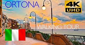 Italy! Ortona Walking Tour 🇮🇹🇮🇹🇮🇹 4K