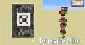 Vertical Missile Silo in Minecraft + Tutorial