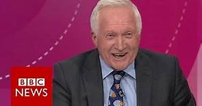 Dimbleby's 'BED TIME' alarm interrupts Question Time - BBC News
