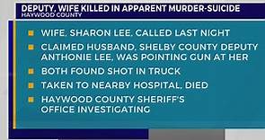 Shelby County deputy and wife found dead in alleged murder-suicide