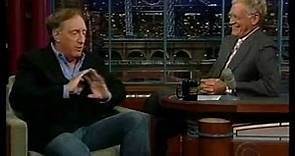 Alan Zweibel appearance on LATE SHOW WITH DAVID LETTERMAN, 13 July 2007 part 1