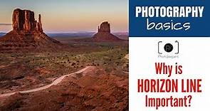 Photography Basics: Why is Horizon Line Important?