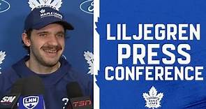 Toronto Maple Leafs Practice | Timothy Liljegren ahead of Los Angeles Kings | November 7, 2021