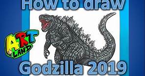 How to Draw Godzilla 2019