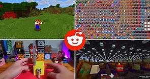Lo vi en Reddit Minecraft - EP23 - Mario 64 en Minecraft, Redstone en la vida real y más...