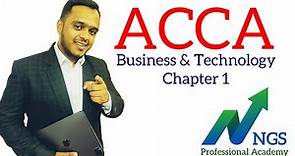ACCA || Business & Technology || Chapter 1: Business Organization