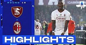 Salernitana-Milan 1-2 | Milan off to a flying start to 2023: Goals & Highlights | Serie A 2022/23