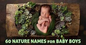 60 Nature Names for Baby Boys || A-Z Baby Boy Names || Mami Jam