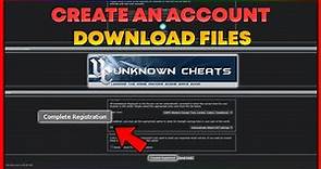 How To Create a Account & Download Stuff On Unknowncheats