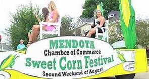 Mendota Sweet corn festival parade 75th anniversary 2022