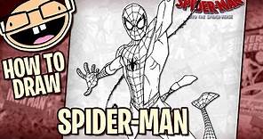 How to Draw SPIDER-MAN (Into the Spider-Verse) | Narrated Easy Step-by-Step Tutorial