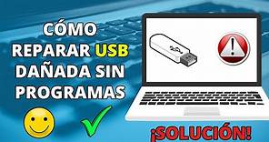 Reparar Memoria USB Dañada con CMD👨‍💻