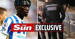Premier League star Yves Bissouma arrested in bar and led out in cuffs in 2am drama