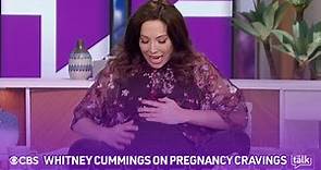 Pregnant Whitney Cummings says She's Craving 'sex with strangers' and 'money'