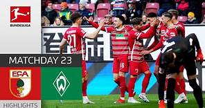 FC Augsburg - SV Werder Bremen 2-1 | Highlights | Matchday 23 – Bundesliga 2022/23