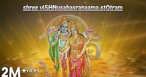 Sri Vishnu Sahasranamam Stotram | Full with Lyrics in English | T S Ranganathan | Official Video