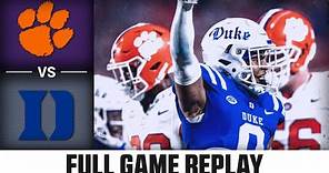 Clemson vs. Duke Full Game Replay | 2023 ACC Football