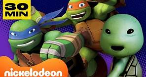 TMNT | Los MEJORES momentos de las Tortugas Ninja 🐢 | Compilación de 30 minutos | Nickelodeon