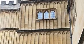 Oldest part of Bodleian Library at Oxford University (Built in 1488)