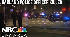 Oakland police officer shot, killed in the line of duty