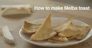 The Easiest Melba Toast Recipe | Good Housekeeping UK